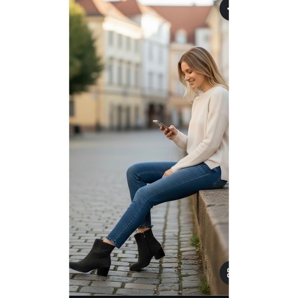 Stuart Weitzman Boots Ankle Grey Suede Size‎ 10 - Picture 3 of 17